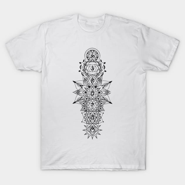 Chakra design T-Shirt by Rachellily